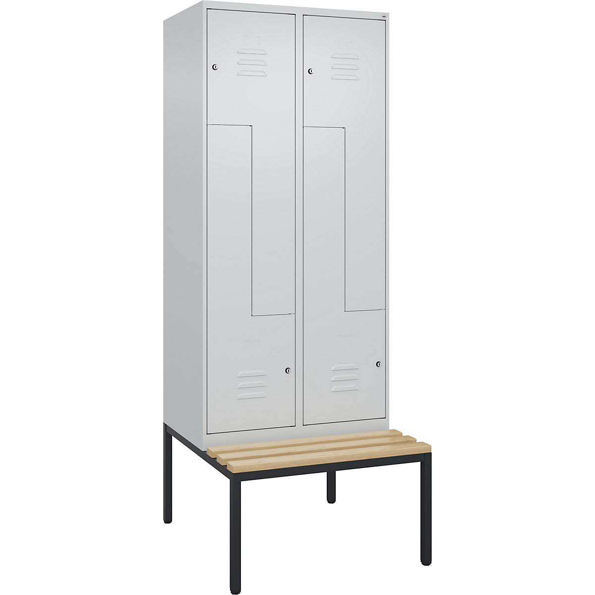 Armadietto a Z Classic PLUS con panca – C+P (Foto prodotto 2)-1