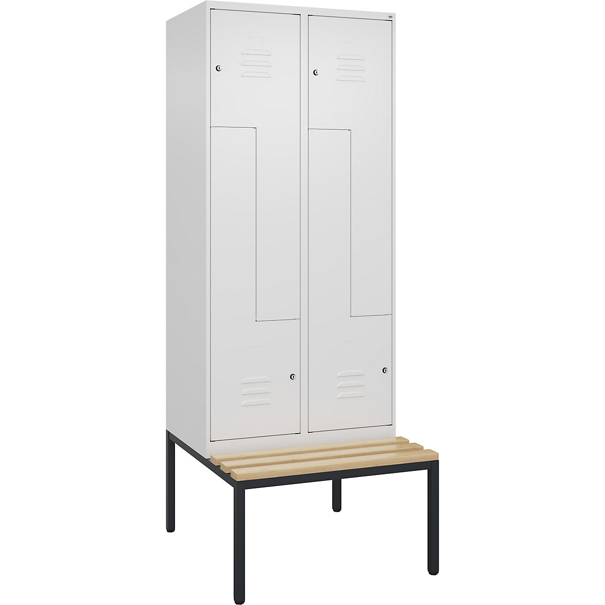 Armadietto a Z Classic PLUS con panca – C+P (Foto prodotto 2)-1