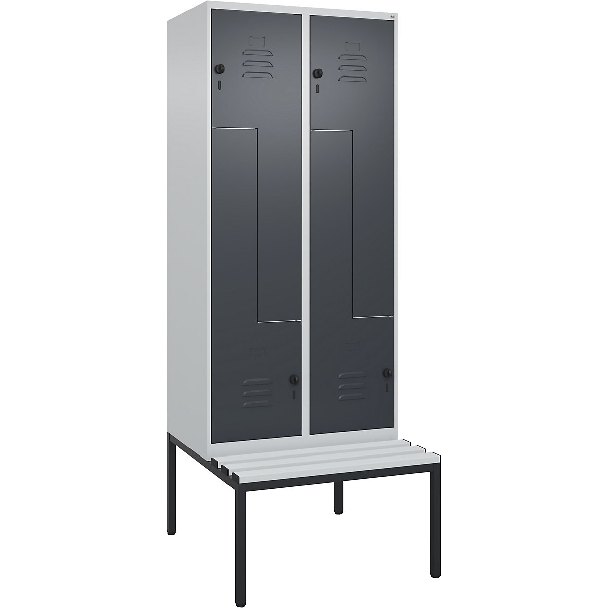 Armadietto a Z Classic PLUS con panca – C+P (Foto prodotto 2)-1