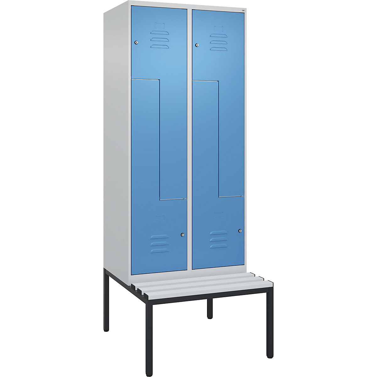 Armadietto a Z Classic PLUS con panca – C+P (Foto prodotto 2)-1