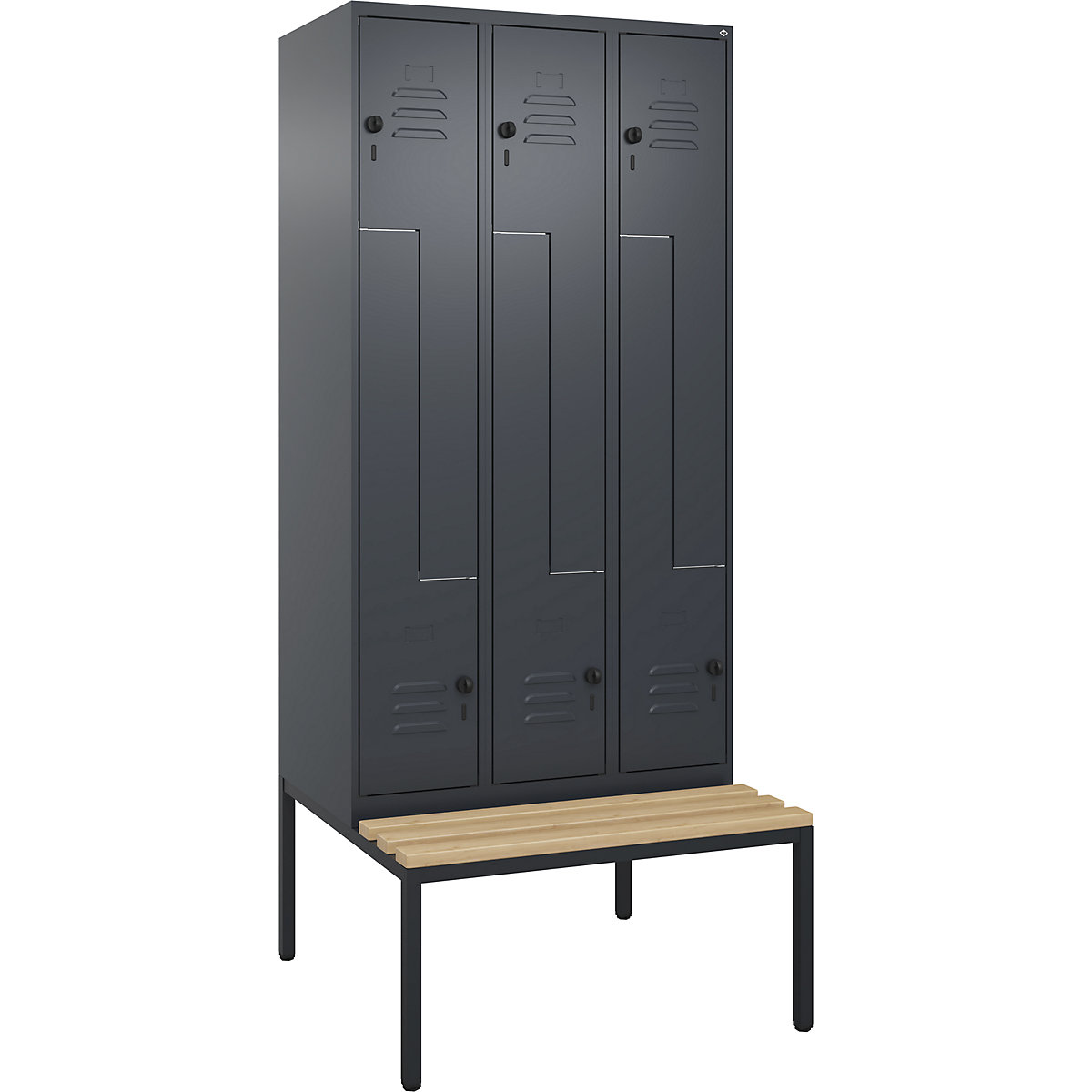 Armadietto a Z Classic PLUS con panca – C+P (Foto prodotto 2)-1