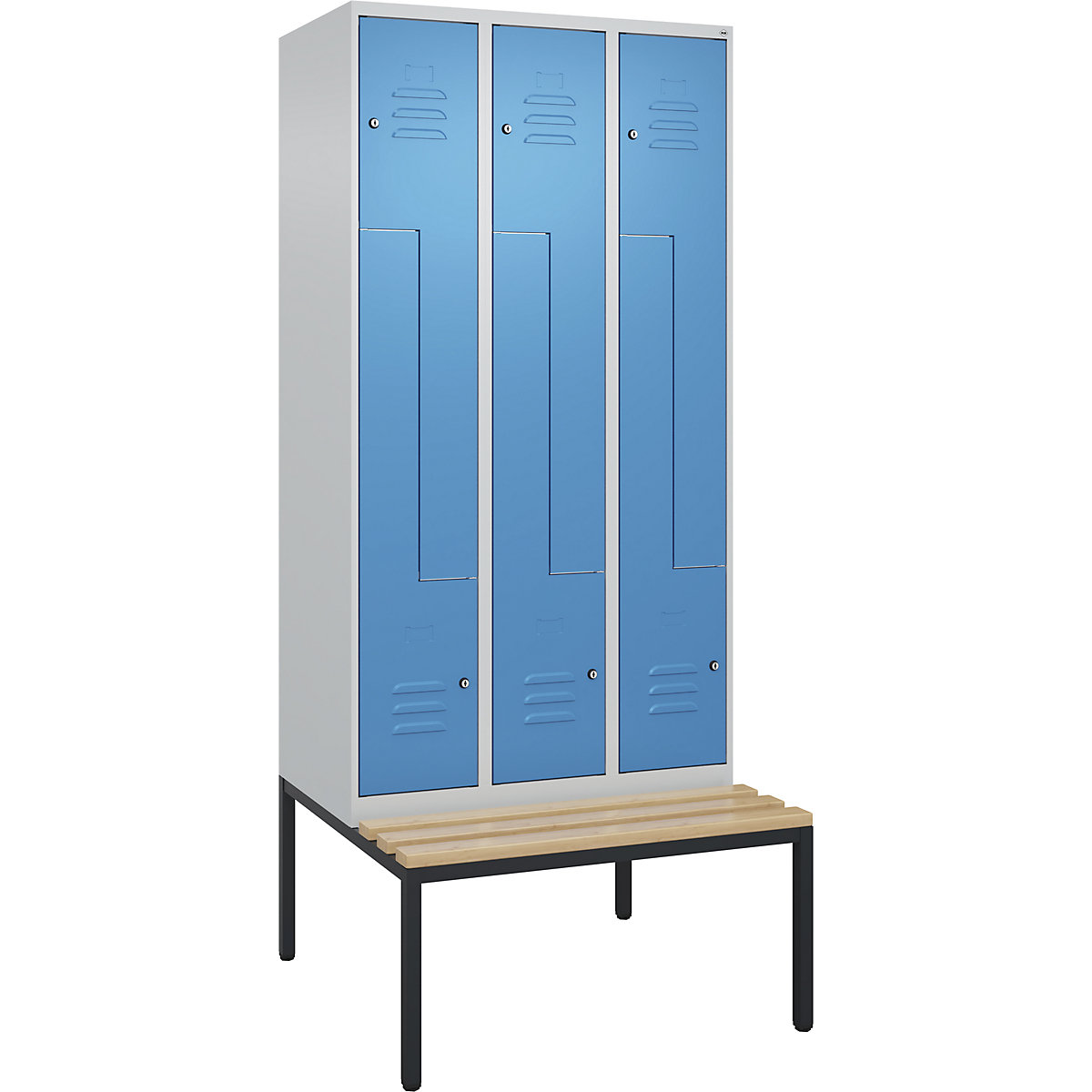 Armadietto a Z Classic PLUS con panca – C+P (Foto prodotto 2)-1