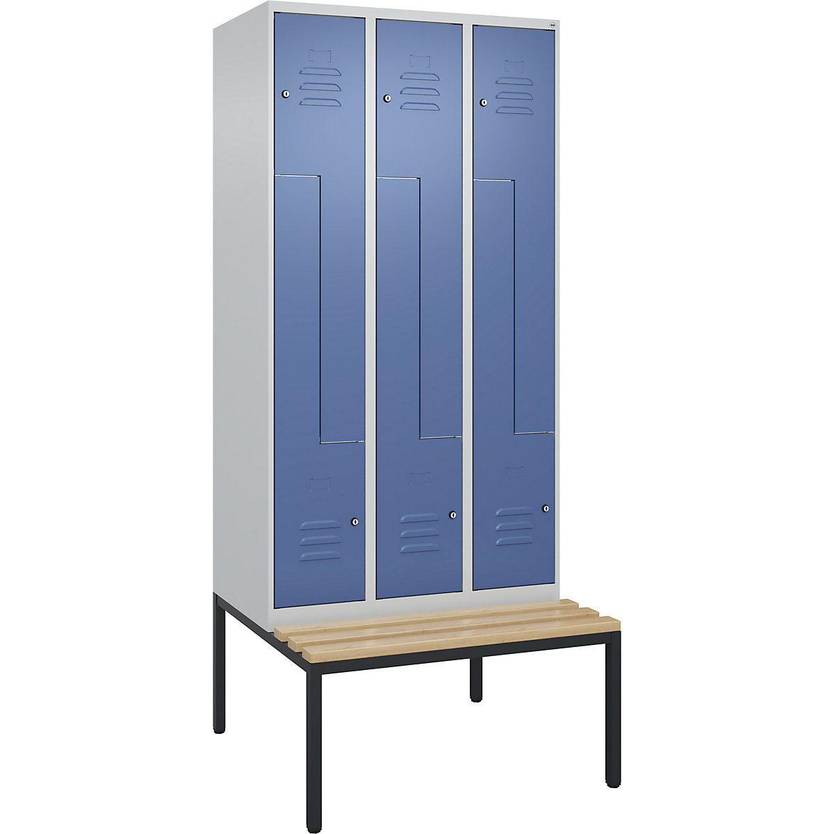 Armadietto a Z Classic PLUS con panca – C+P (Foto prodotto 2)-1