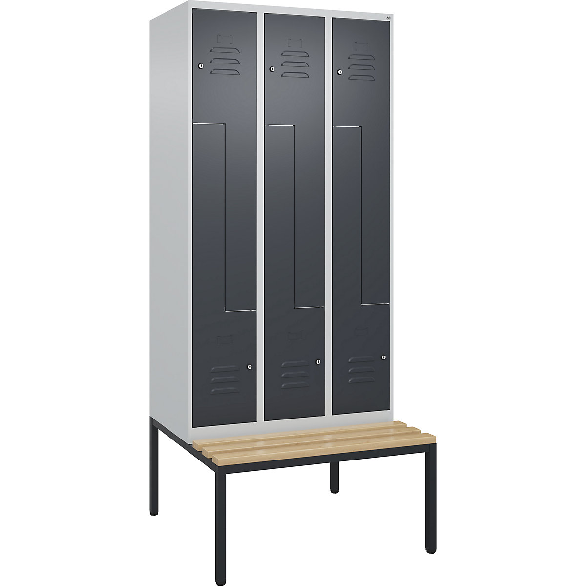 Armadietto a Z Classic PLUS con panca – C+P (Foto prodotto 2)-1