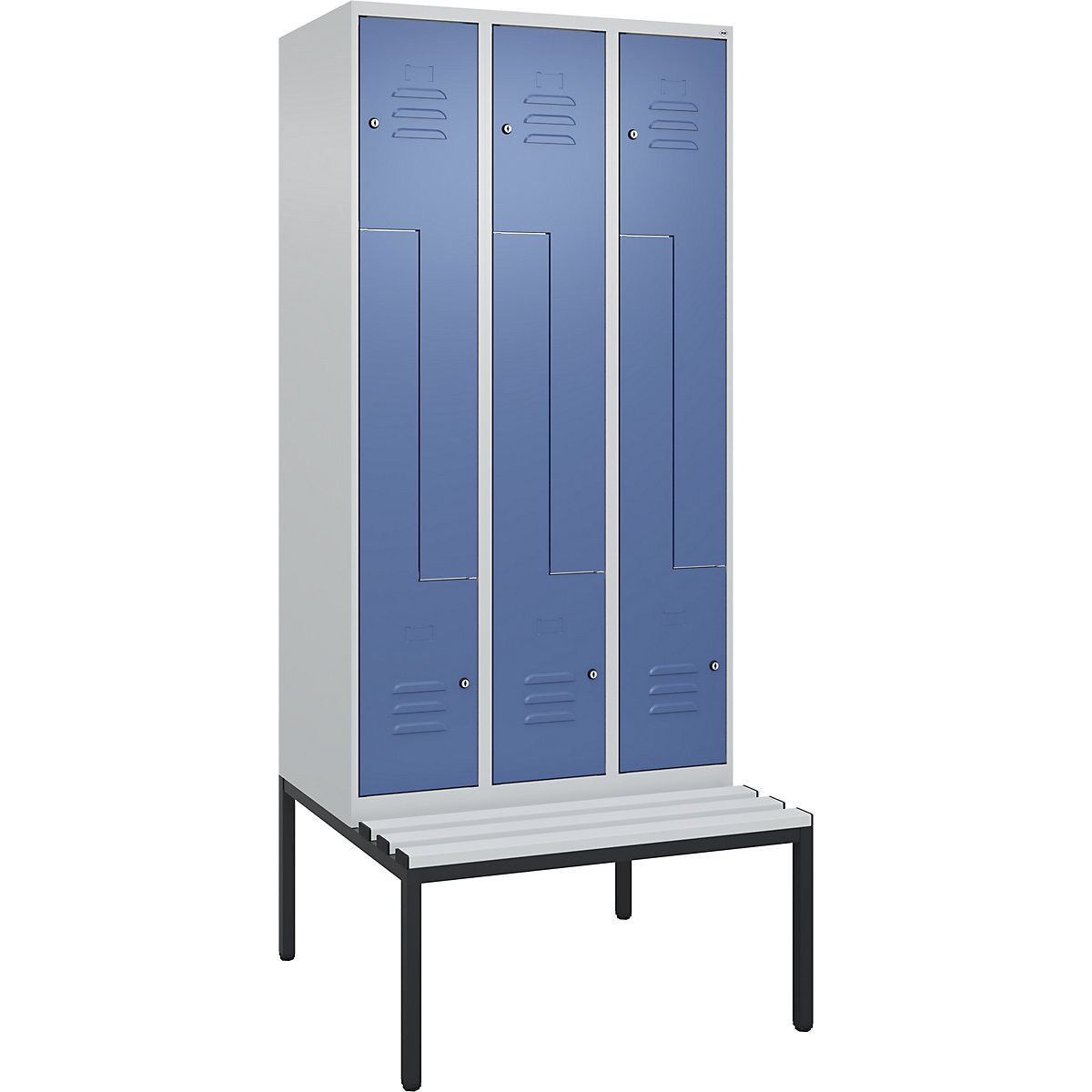 Armadietto a Z Classic PLUS con panca – C+P (Foto prodotto 2)-1