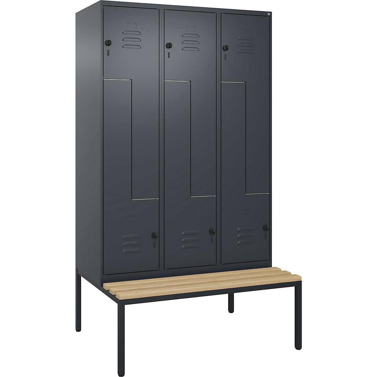Armadietto a Z Classic PLUS con panca – C+P (Foto prodotto 2)-1