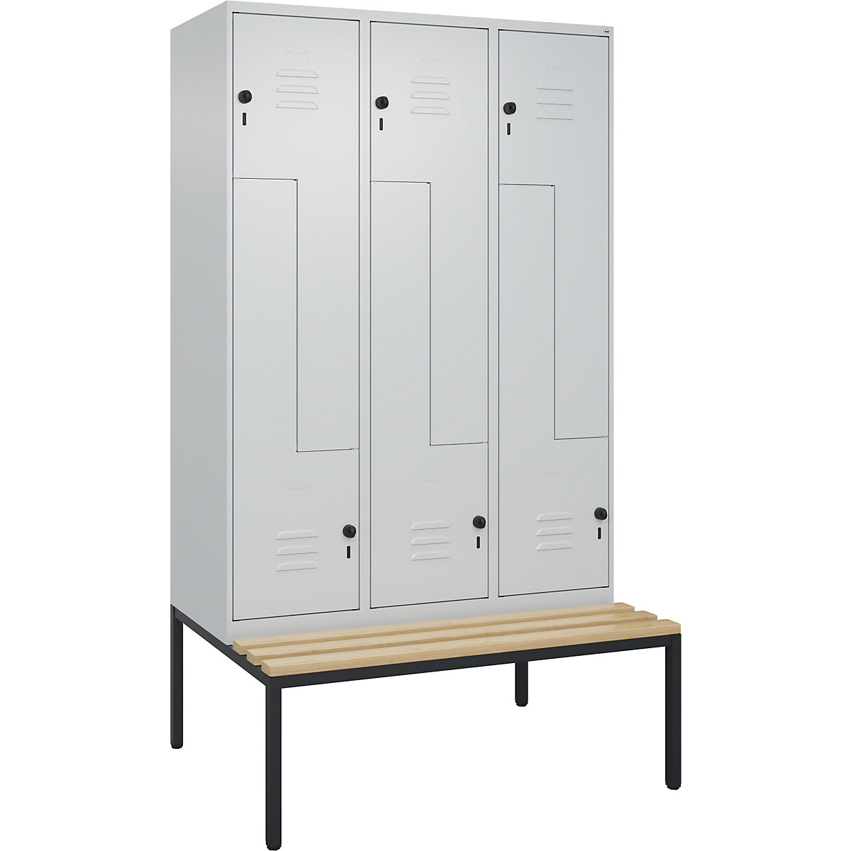 Armadietto a Z Classic PLUS con panca – C+P (Foto prodotto 2)-1