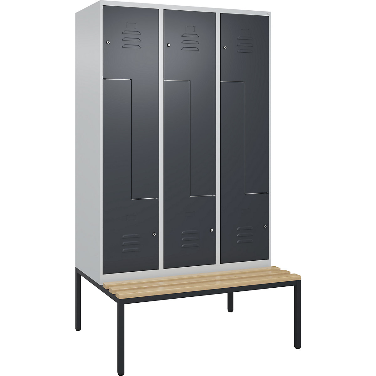 Armadietto a Z Classic PLUS con panca – C+P (Foto prodotto 2)-1