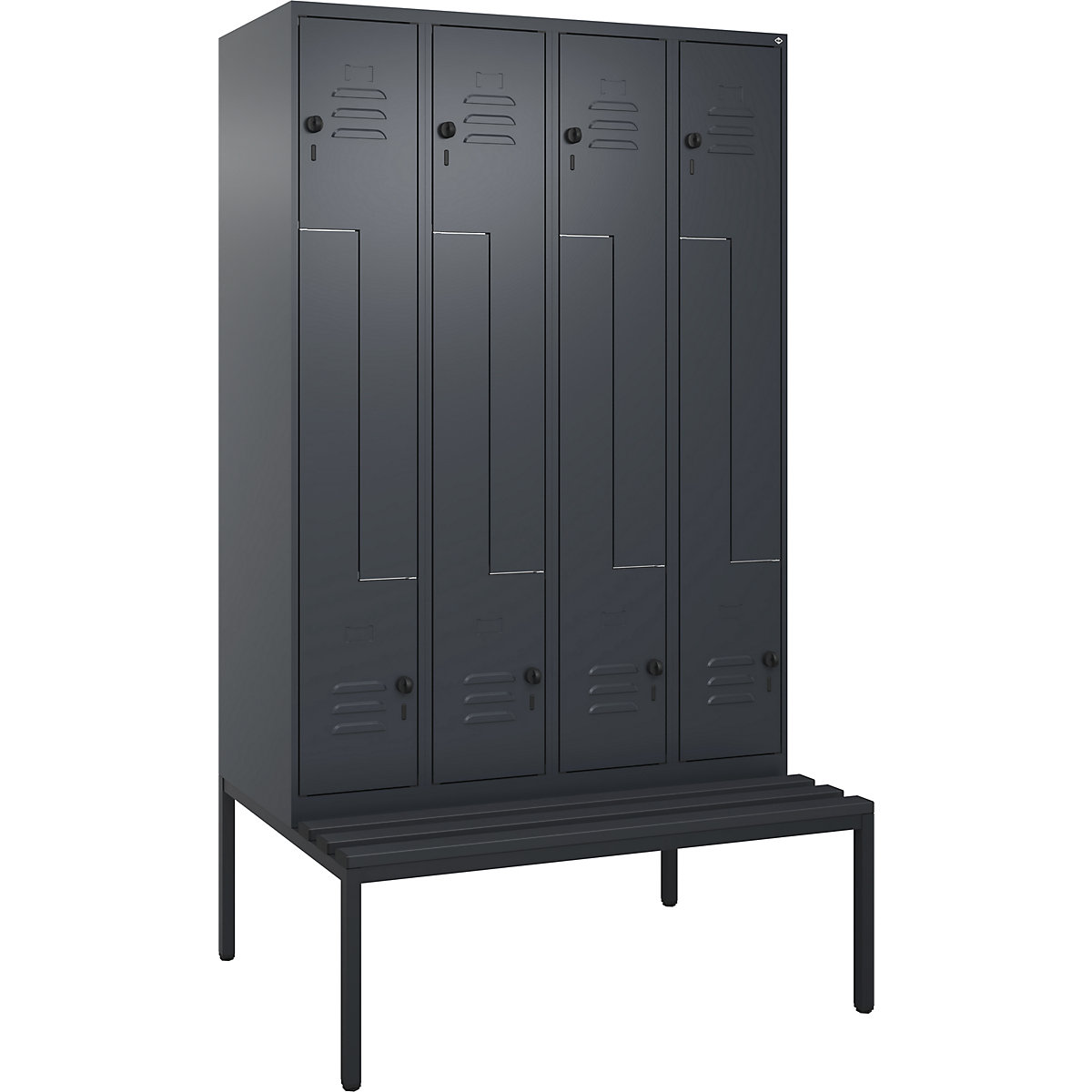 Armadietto a Z Classic PLUS con panca – C+P (Foto prodotto 2)-1