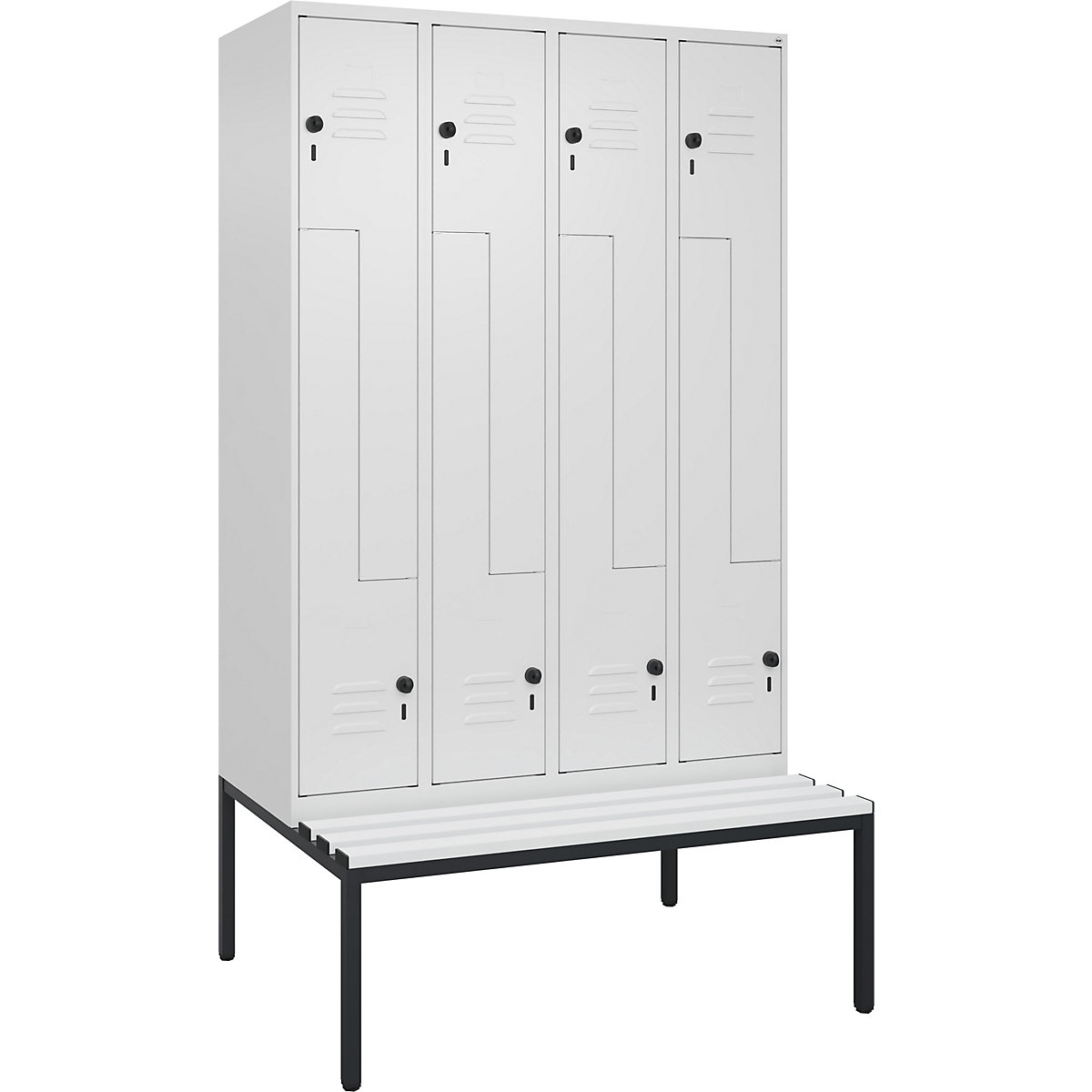 Armadietto a Z Classic PLUS con panca – C+P (Foto prodotto 2)-1