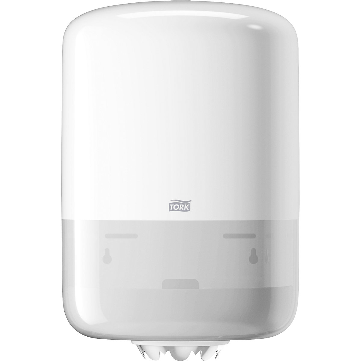 Dispenser per asciugamani e salviettine – TORK, alt. x largh. x prof. 360 x 239 x 227 mm, in plastica, bianco-0