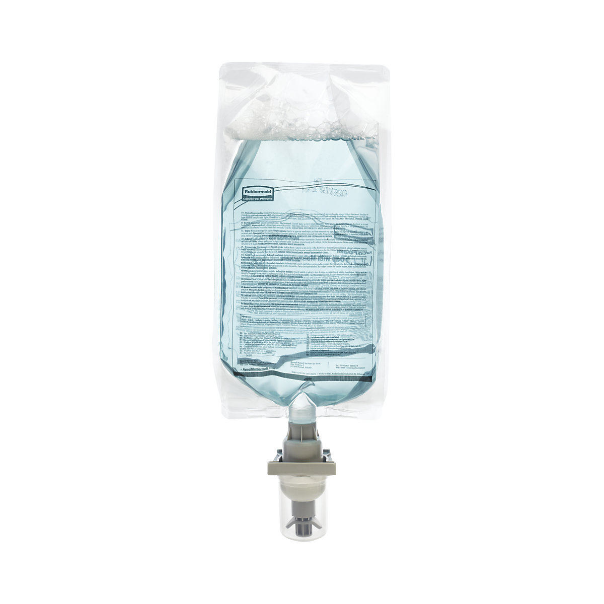 Sapone in schiuma – Rubbermaid, conf. da 4 sacche da 1100 ml, ricarica con erogatore-0