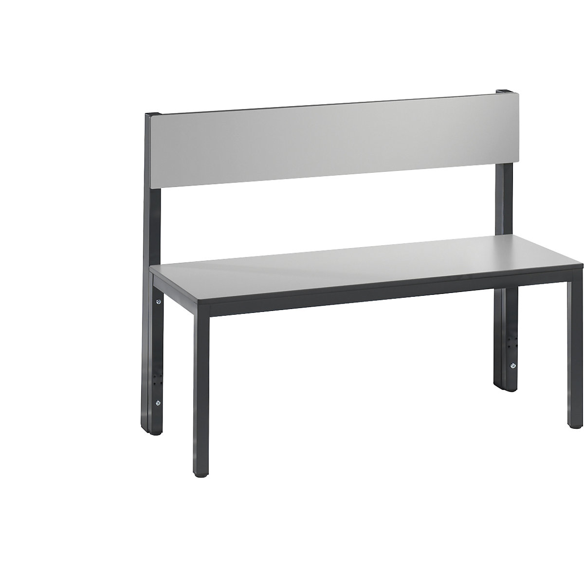 Panca per spogliatoi COMFORT, un lato utile – C+P
