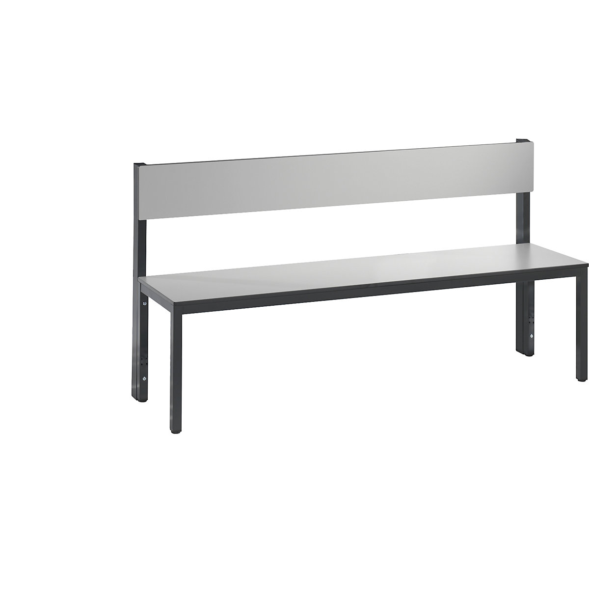 Panca per spogliatoi COMFORT, un lato utile – C+P