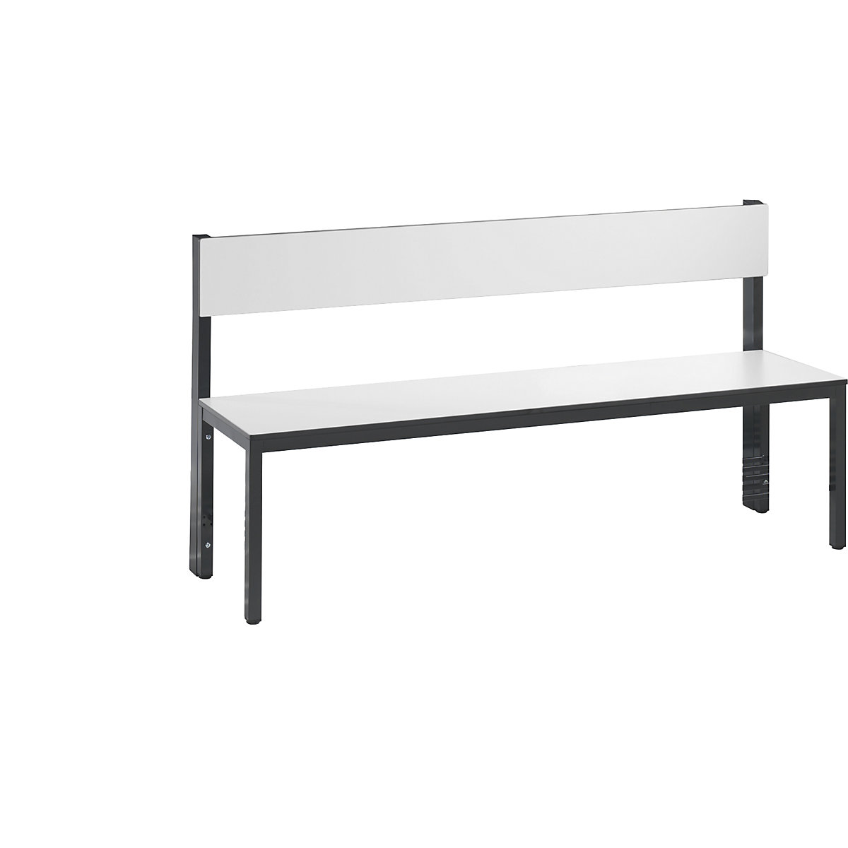 Panca per spogliatoi COMFORT, un lato utile – C+P