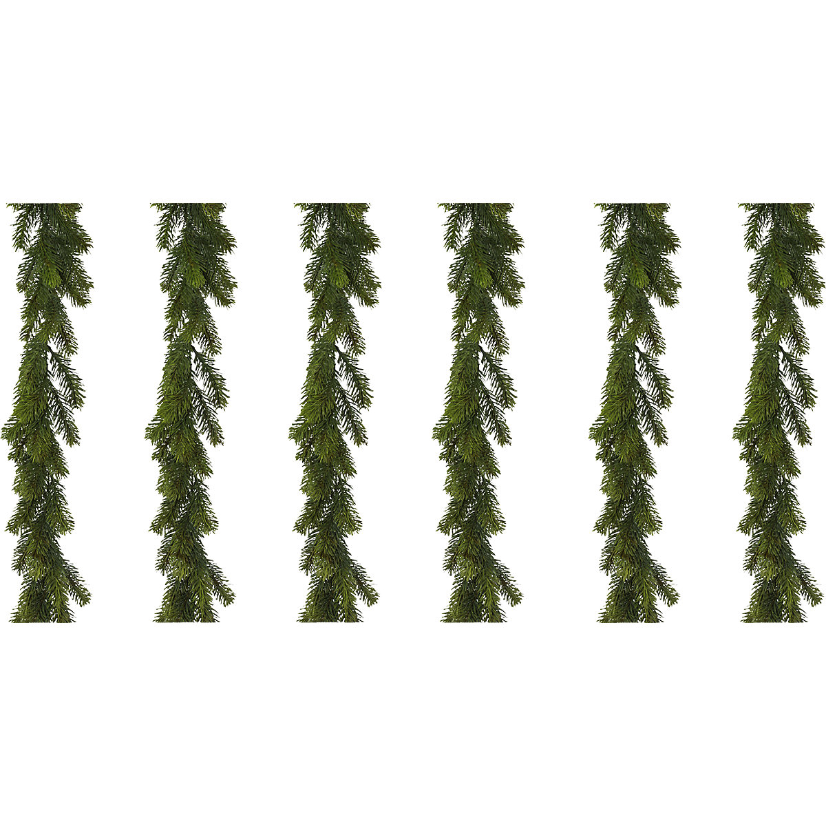 Ghirlanda di abete, conf. da 6 pz., lunghezza 1800 mm-0
