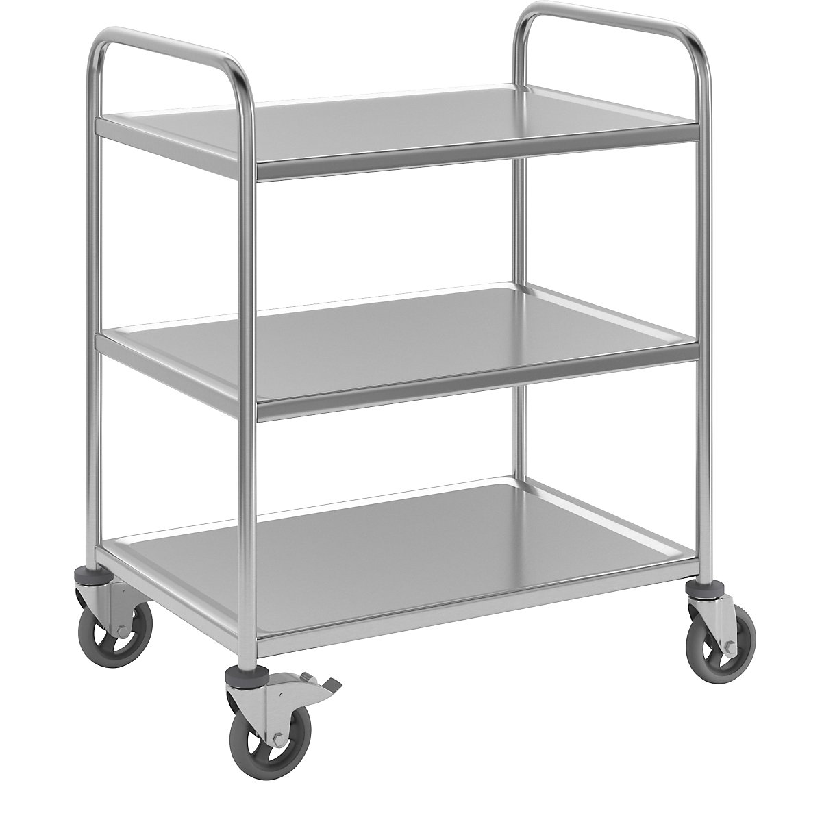 Carrello di servizio in acciaio inox