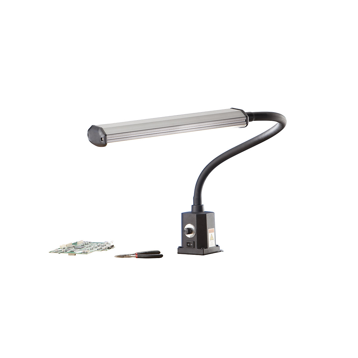 Lampada a LED con braccio flessibile universale IP20 (Foto prodotto 2)-1