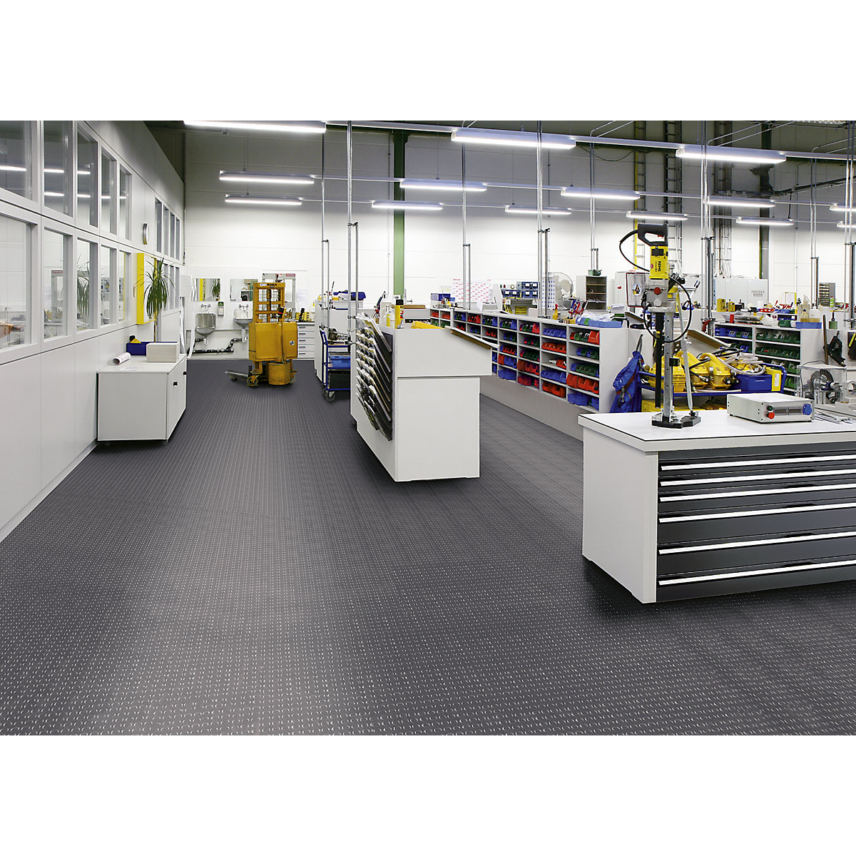Piastrella in PVC per pavimenti Tough-Lock – COBA (Foto prodotto 3)-2