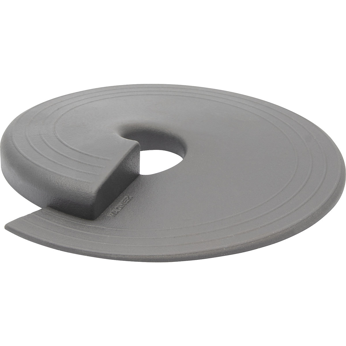 Cuneo fermaporta EH69 – Wagner, Ø 110 mm, conf. da 4 pz., 15 mm, grigio-0