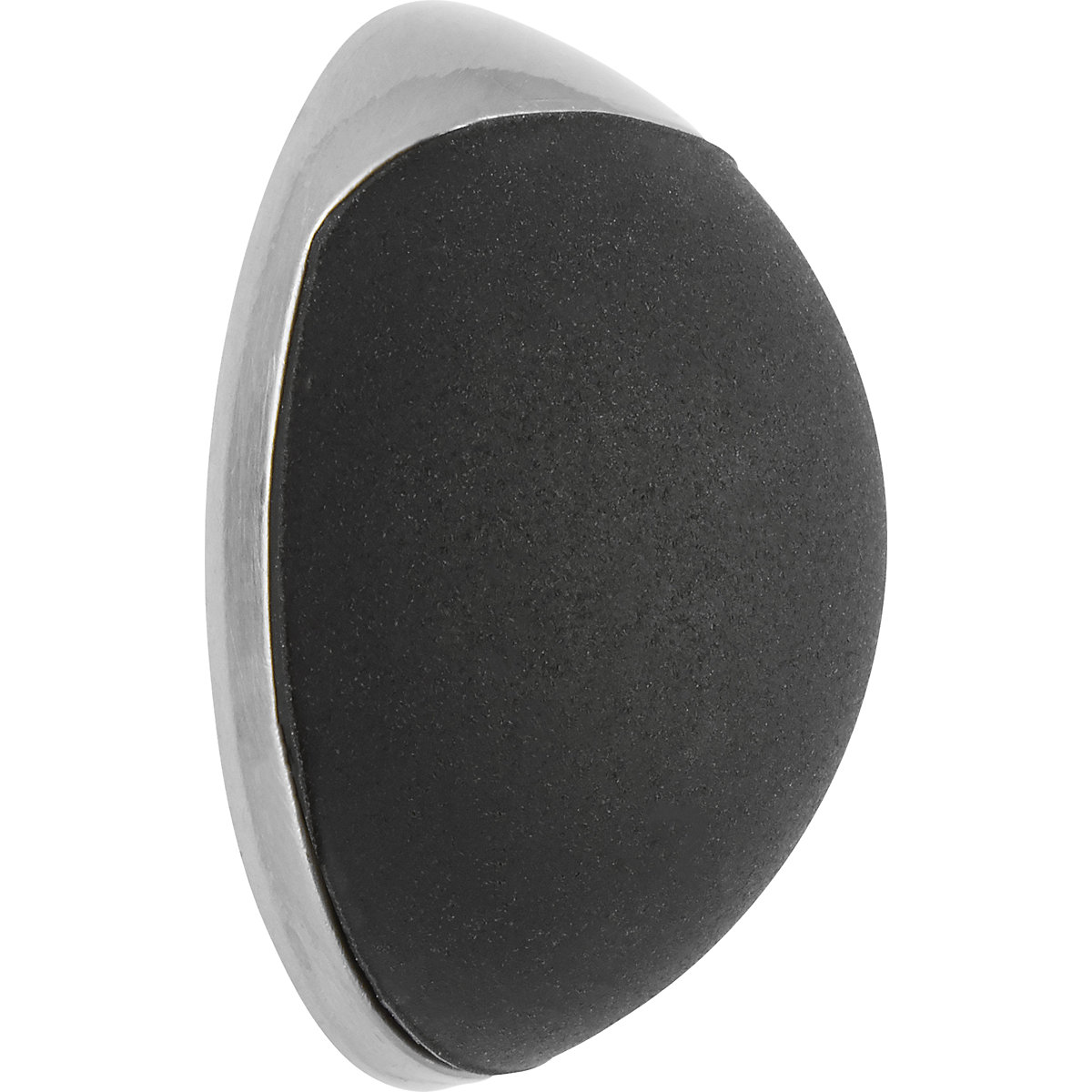 Fermaporta a parete SOG WALL – Wagner, Ø 30 mm, conf. da 2 pz., 12 mm, argento/nero-0