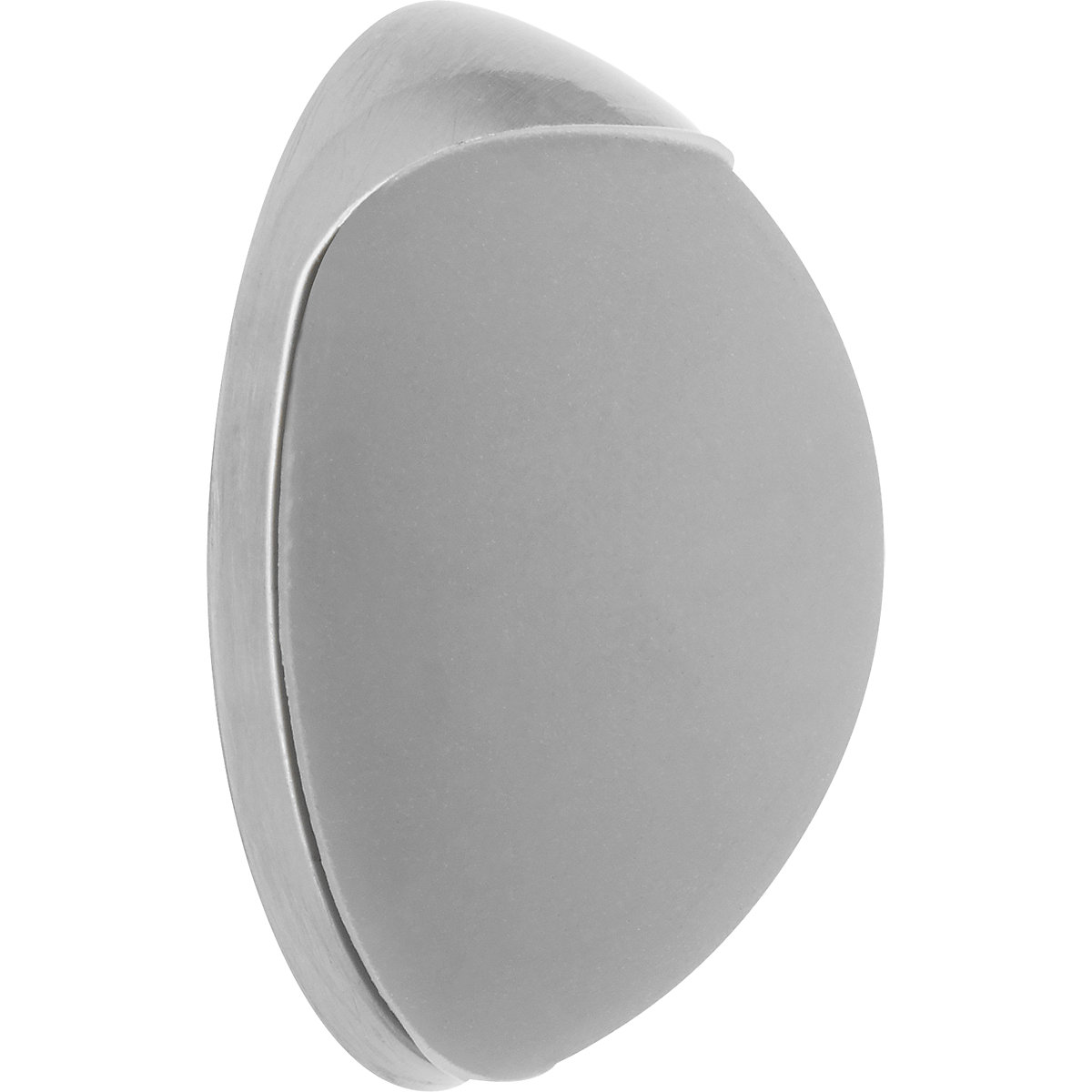 Fermaporta a parete SOG WALL – Wagner, Ø 30 mm, conf. da 2 pz., 12 mm, argento/grigio-0