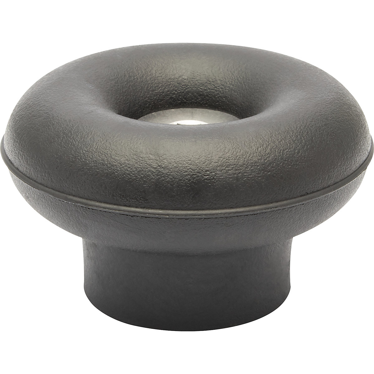 Fermaporta a pavimento – Wagner, Ø 50 mm, conf. da 2 pz., altezza 30 mm, nero-0