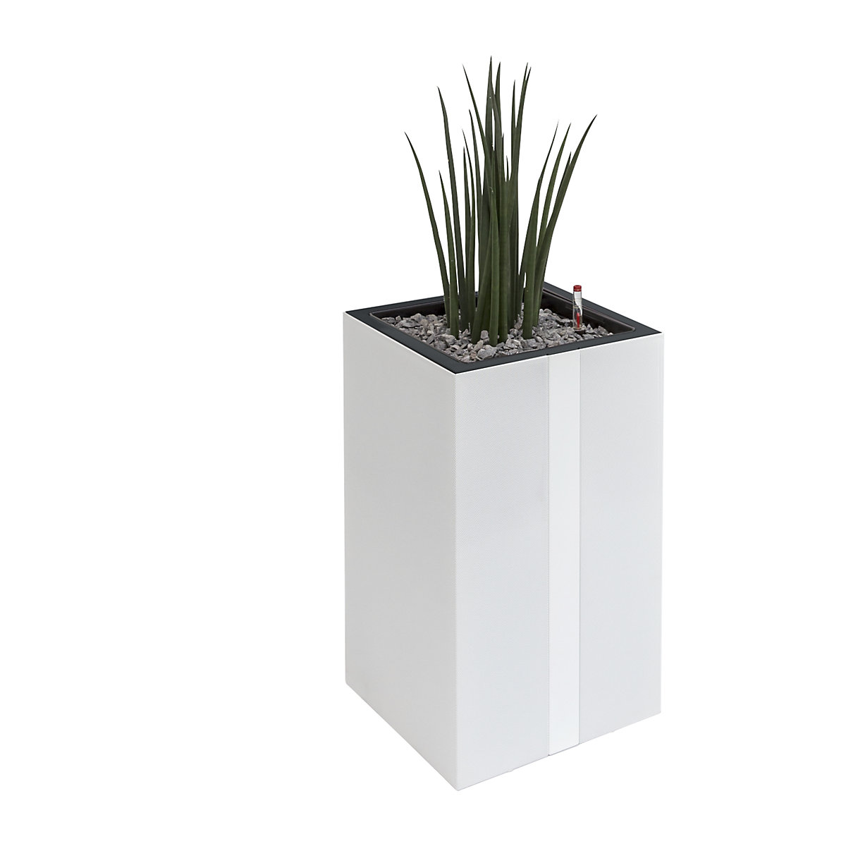 Vaso cubico, senza pianta - C+P