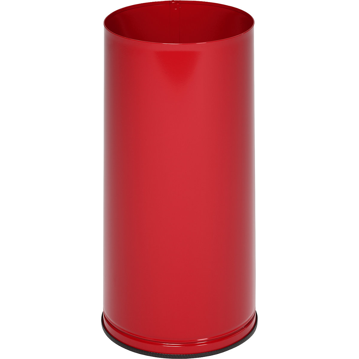 Portaombrelli, altezza 610 mm – VAR, lamiera piena, zincato, rosso fuoco RAL 3000-0