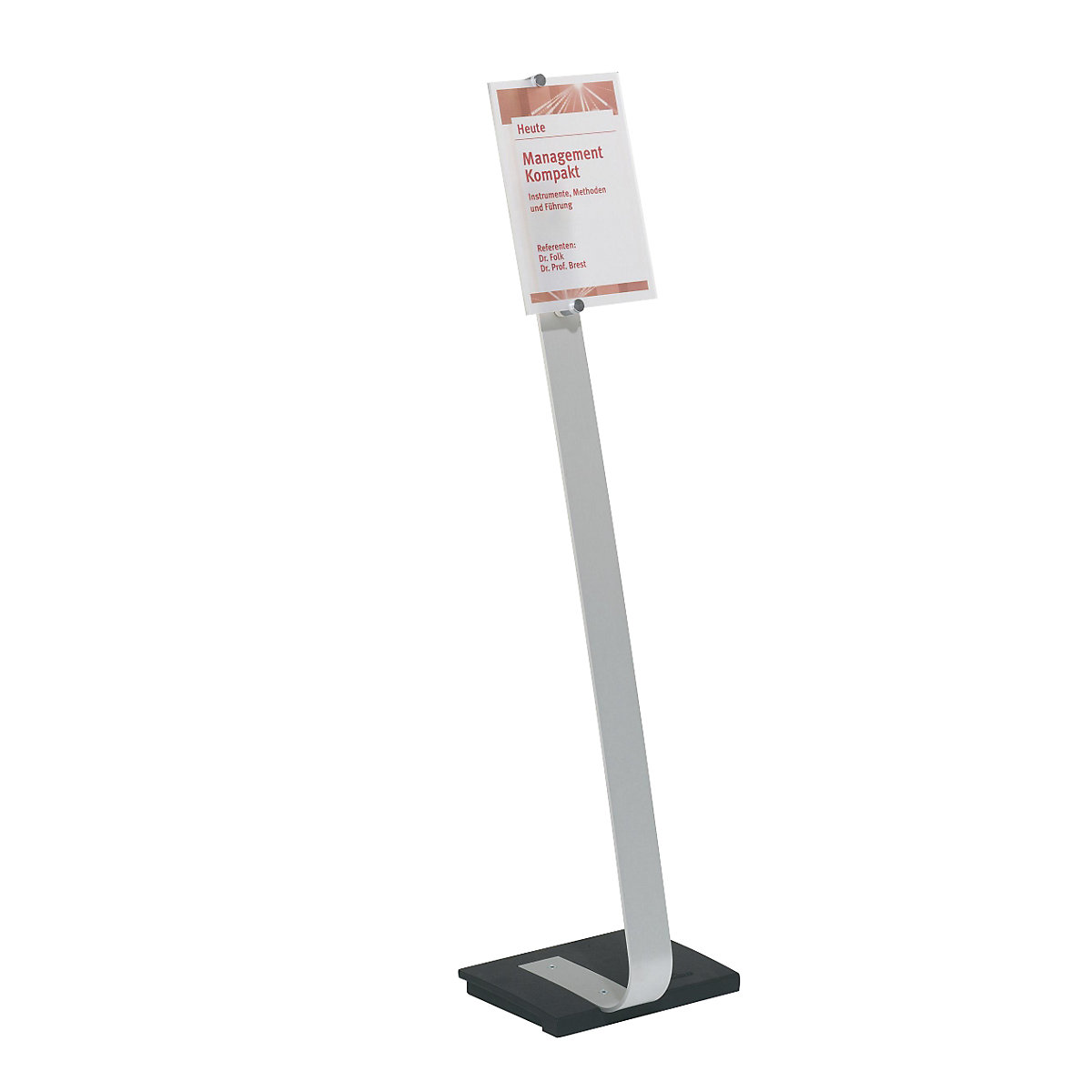 Espositore da pavimento CRYSTAL SIGN – DURABLE (Foto prodotto 3)-2