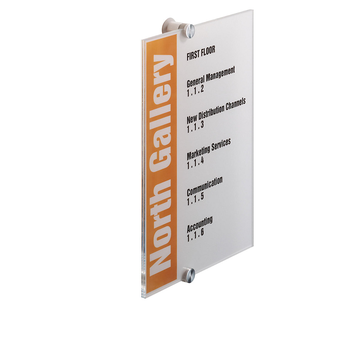 Portatarga CRYSTAL SIGN – DURABLE (Foto prodotto 3)-2