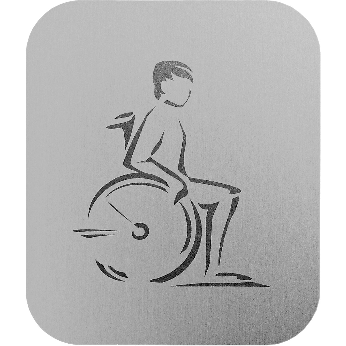 Targa per porta di toilette – AIR-WOLF