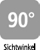 Sichtwinkel 90°