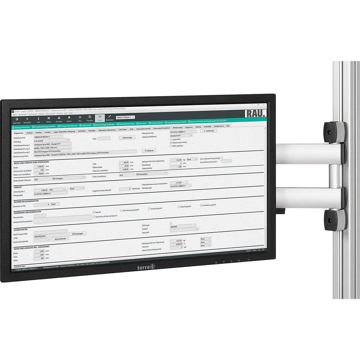 Braccio girevole – RAU (Foto prodotto 2)-1