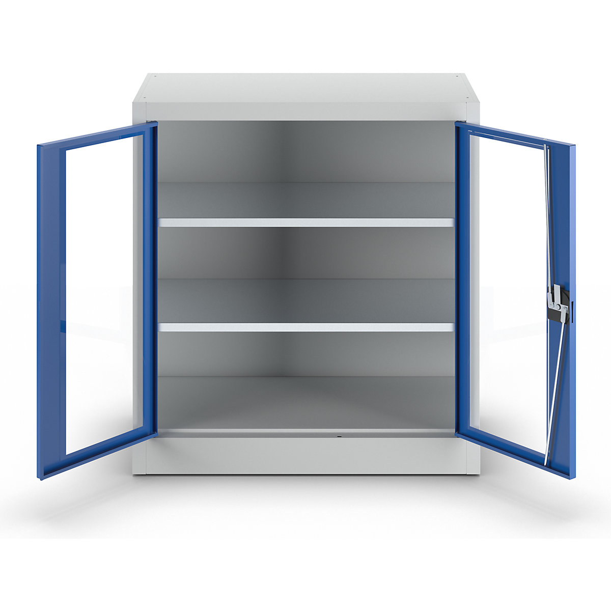 Armadio con ante a battente con finestrella – mauser (Foto prodotto 4)-3