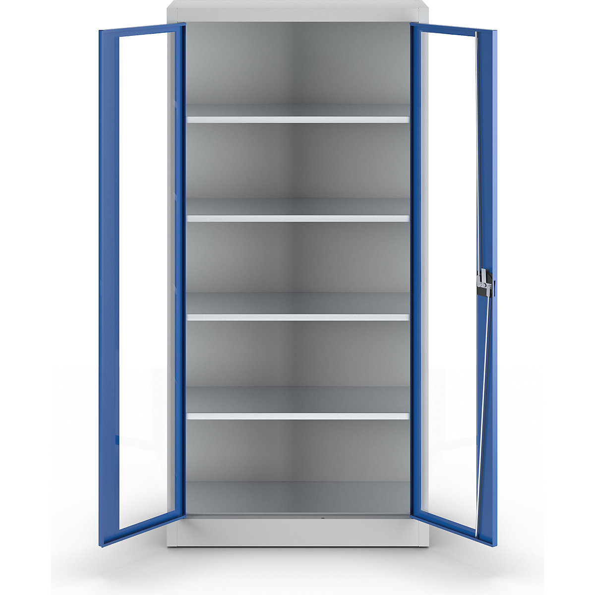 Armadio con ante a battente con finestrella – mauser (Foto prodotto 4)-3