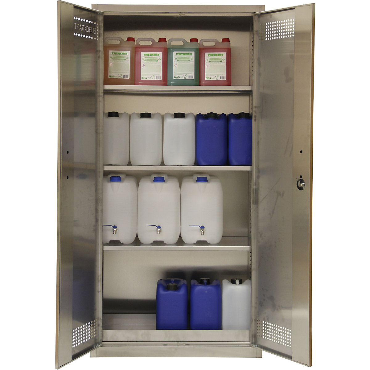 Armadio ecologico, acciaio inox - eurokraft pro