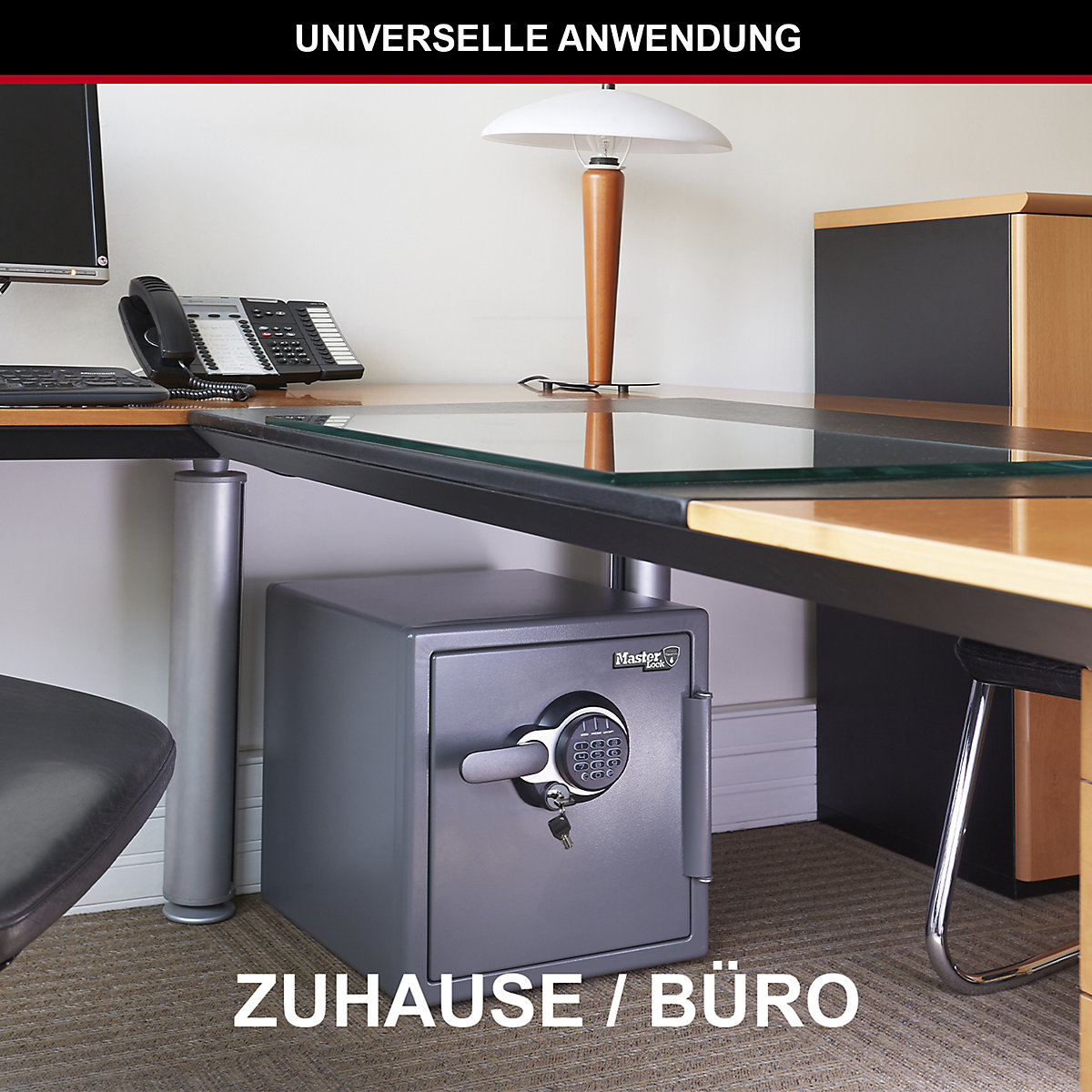 Cassaforte di sicurezza con combinazione digitale – Masterlock (Foto prodotto 2)-1