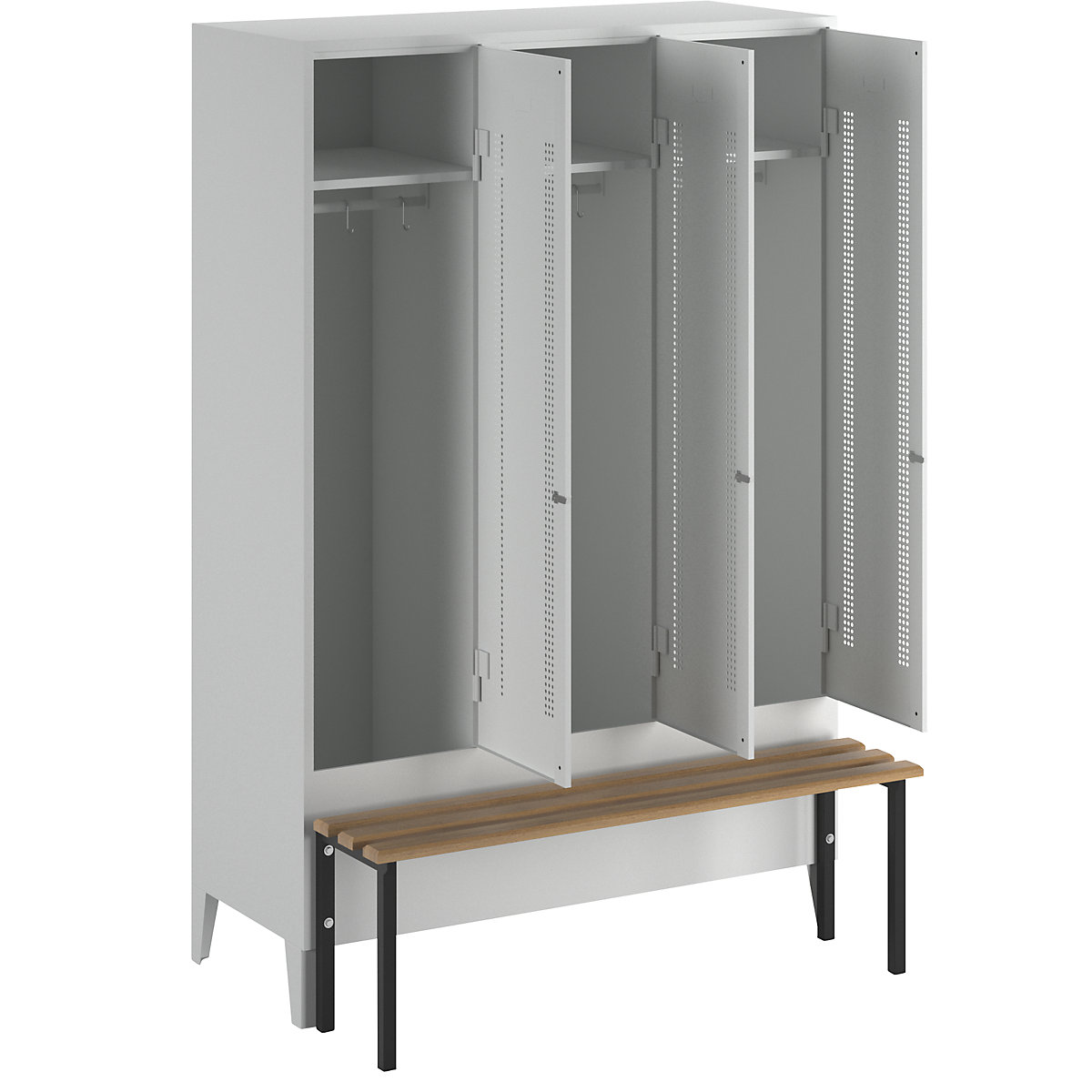 Armadietto Berlin 1 con panca – Wolf