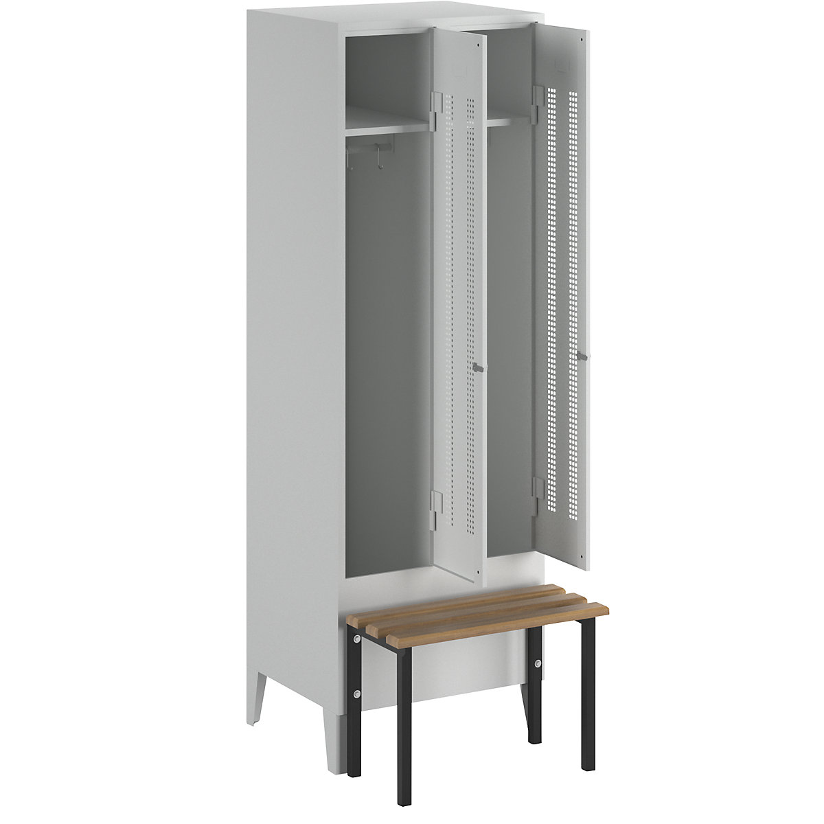 Armadietto Berlin 1 con panca – Wolf