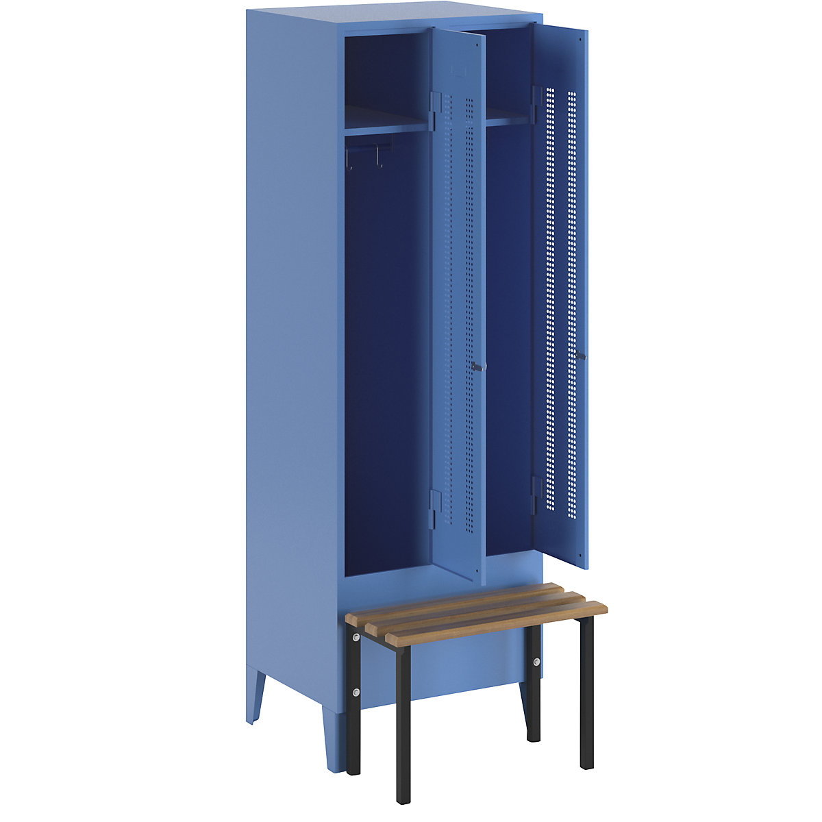 Armadietto Berlin 1 con panca – Wolf