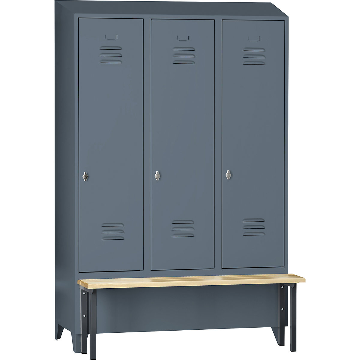 Armadietto Berlin 2 con panca – Wolf