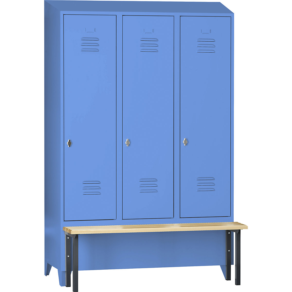 Armadietto Berlin 2 con panca – Wolf