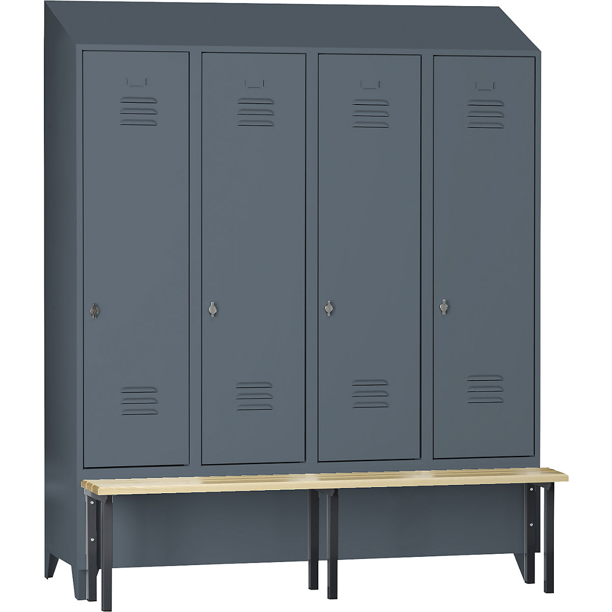 Armadietto Berlin 2 con panca – Wolf