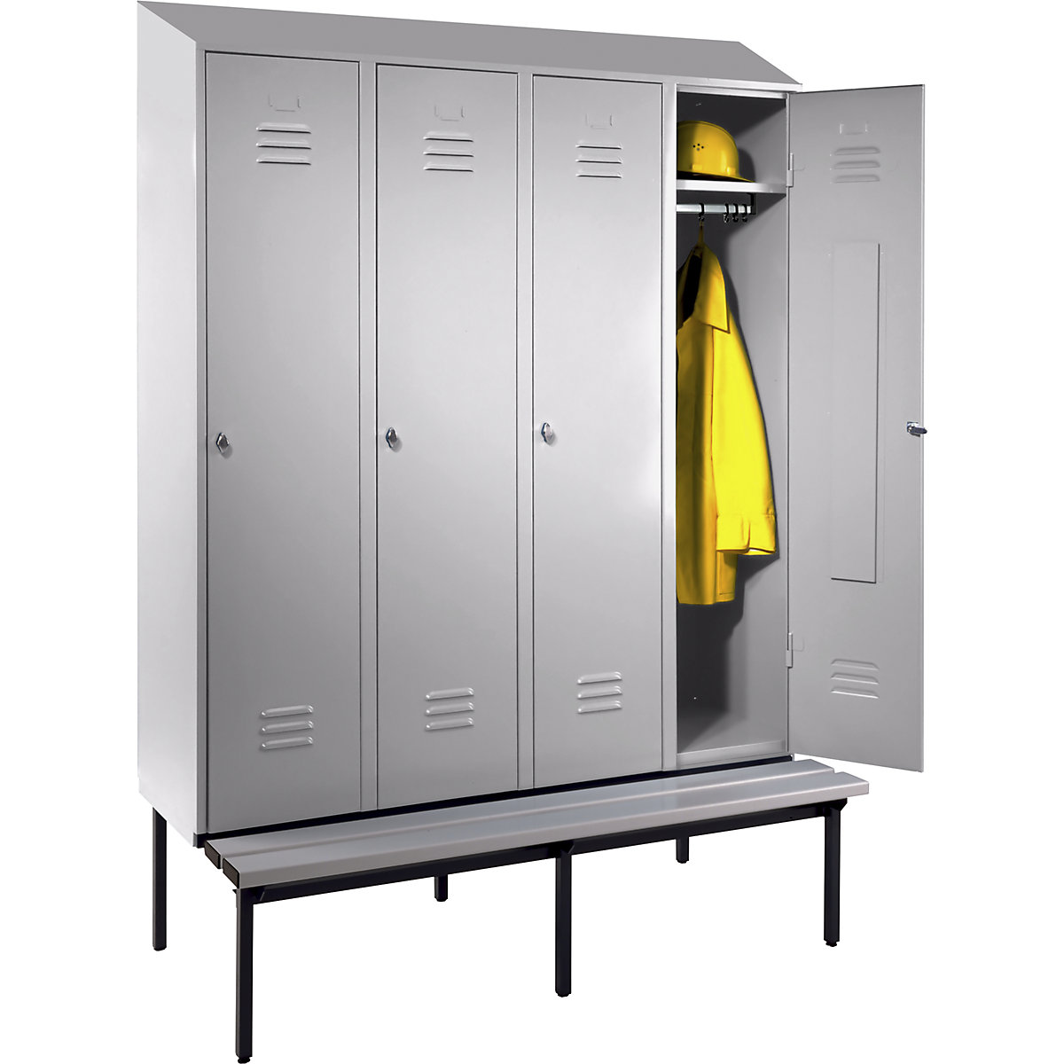 Armadietto Berlin 2 con panca – Wolf