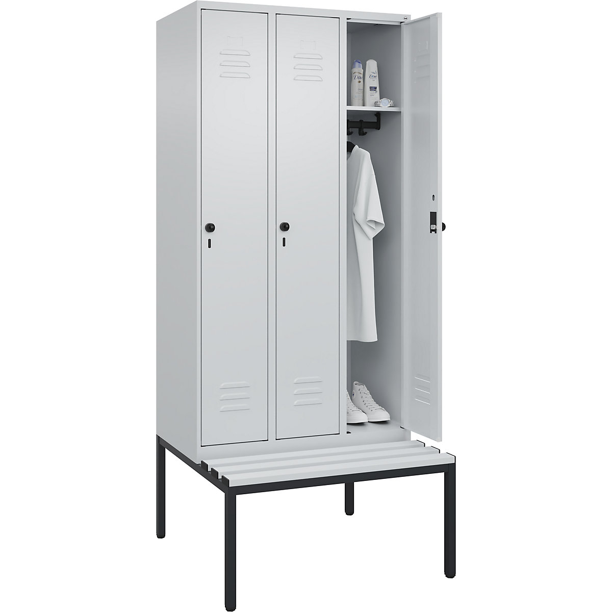 Armadietto Classic PLUS con panca – C+P