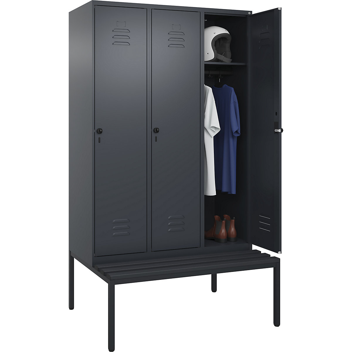 Armadietto Classic PLUS con panca – C+P