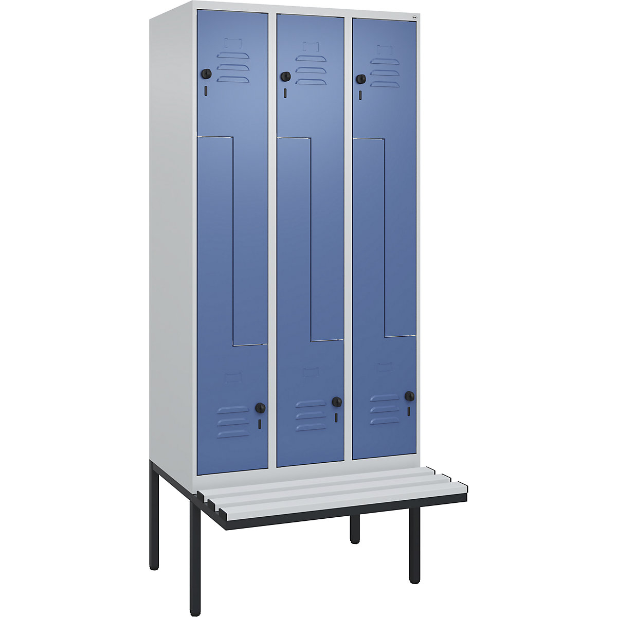 Armadietto a Z Classic PLUS con panca – C+P (Foto prodotto 4)-3