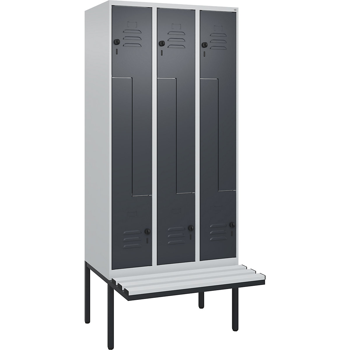 Armadietto a Z Classic PLUS con panca – C+P (Foto prodotto 4)-3