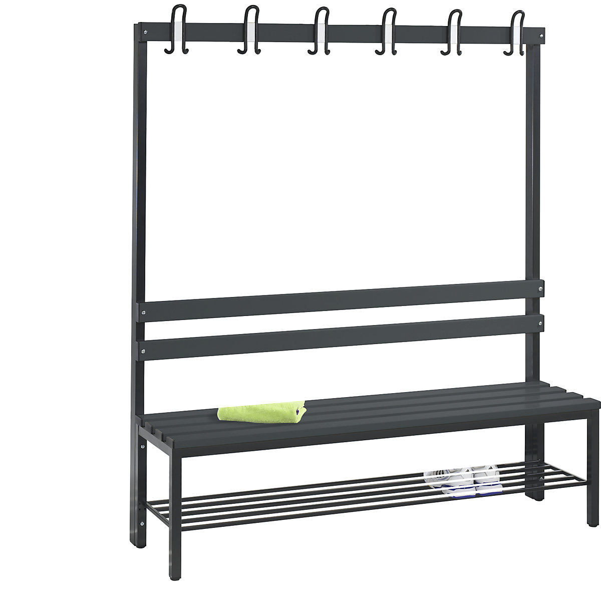 Panca per spogliatoi BASIC, un lato utile – C+P